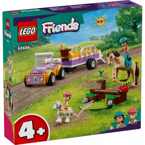 LEGO FRIENDS ΤΡΕΙΛΕΡ ΑΛΟΓΟΥ ΚΑΙ ΠΟΝΙ (42634)