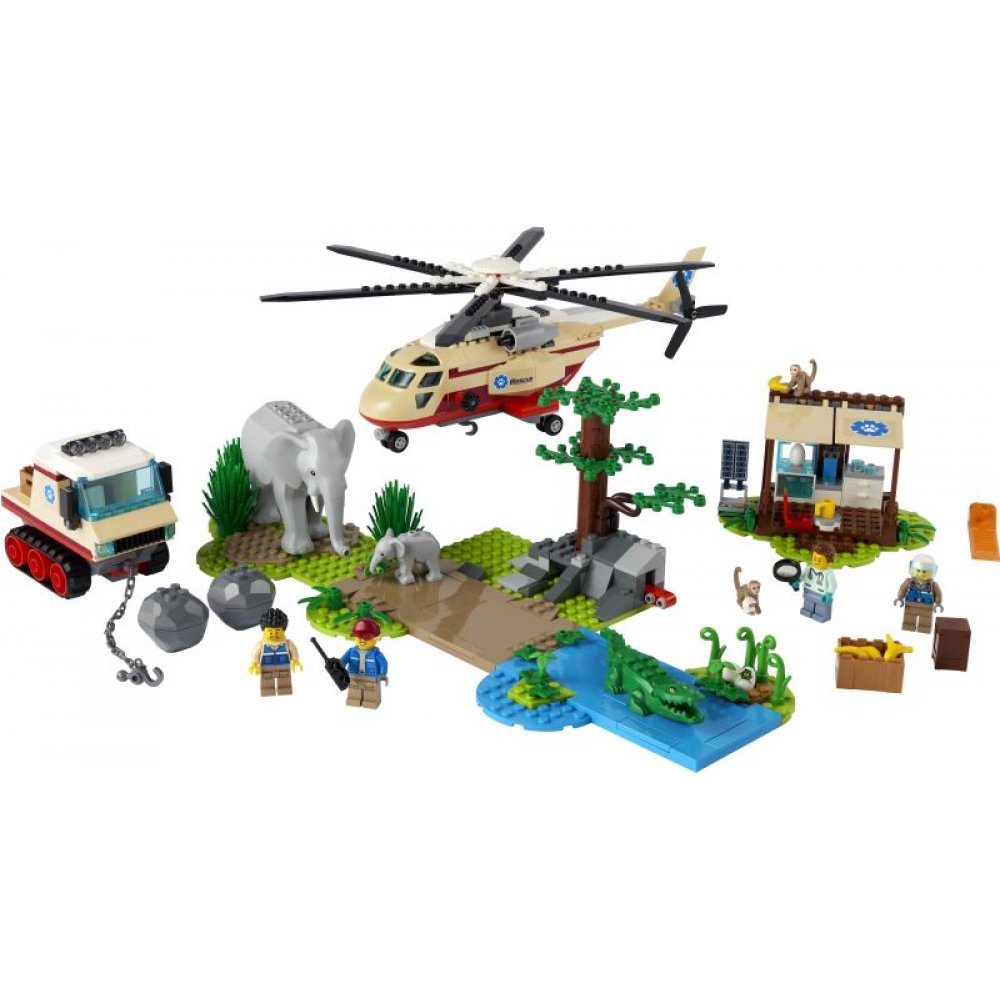 LEGO CITY WILDLIFE RESCUE OPERATION (60302)