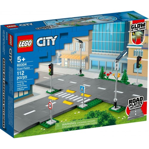 LEGO CITY ROAD PLATES (60304)