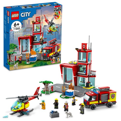 LEGO CITY ΣΤΑΘΜΟΣ ΠΥΡΟΣΒΕΣΤΙΚΗΣ (60320)
