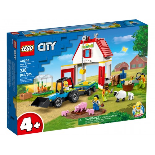 LEGO CITY ΖΩΑ ΤΗΣ ΦΑΡΜΑΣ ΚΑΙ ΤΟΥ ΑΧΥΡΩΝΑ (60346)