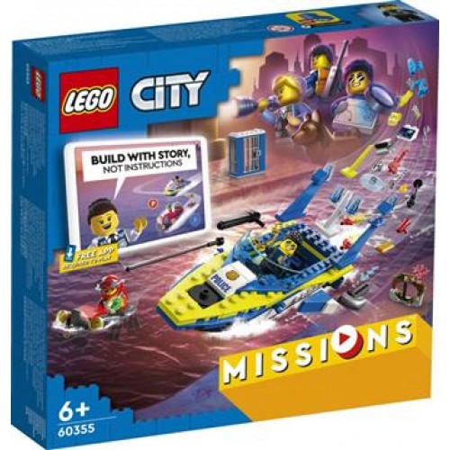 LEGO CITY MISSIONS ΑΠΟΣΤΟΛΕΣ ΕΡΕΥΝΑΣ ΤΗΣ ΑΚΤΟΦΥΛΑΚΗΣ (60355)