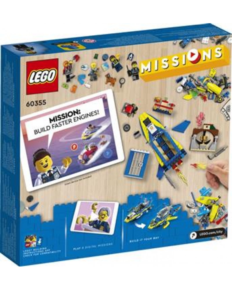 LEGO CITY MISSIONS ΑΠΟΣΤΟΛΕΣ ΕΡΕΥΝΑΣ ΤΗΣ ΑΚΤΟΦΥΛΑΚΗΣ (60355)