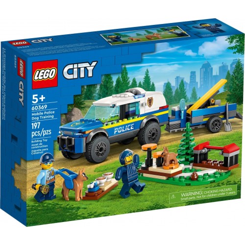 LEGO CITY ΚΙΝΗΤΗ ΕΚΠΑΙΔΕΥΣΗ ΑΣΤΥΝΟΜΙΚΩΝ ΣΚΥΛΩΝ (60369)