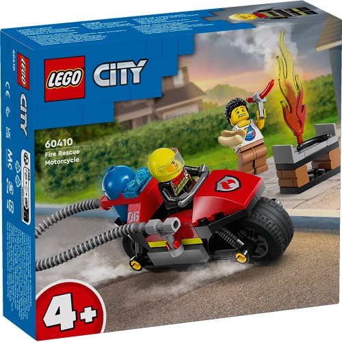 LEGO CITY ΠΥΡΟΣΒΕΣΤΙΚΗ ΜΟΤΟΣΙΚΛΕΤΑ ΔΙΑΣΩΣΗΣ (60410)