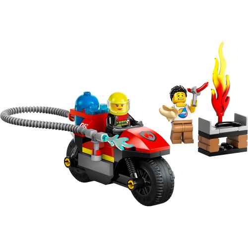 LEGO CITY ΠΥΡΟΣΒΕΣΤΙΚΗ ΜΟΤΟΣΙΚΛΕΤΑ ΔΙΑΣΩΣΗΣ (60410)