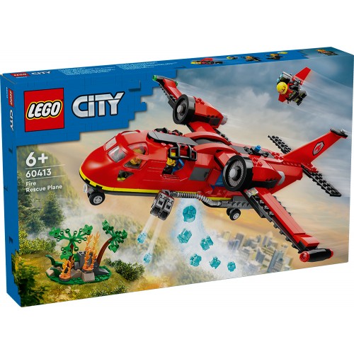 LEGO CITY ΠΥΡΟΣΒΕΣΤΙΚΟ ΑΕΡΟΠΛΑΝΟ ΔΙΑΣΩΣΗΣ (60413)
