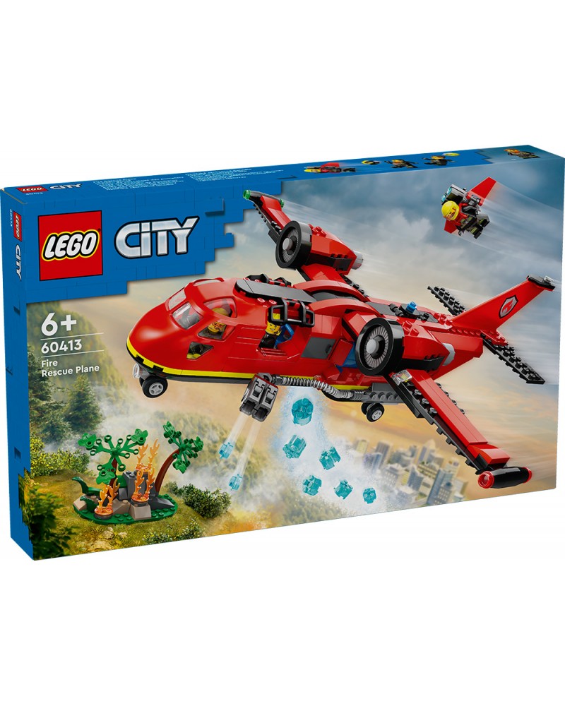 LEGO CITY ΠΥΡΟΣΒΕΣΤΙΚΟ ΑΕΡΟΠΛΑΝΟ ΔΙΑΣΩΣΗΣ (60413)