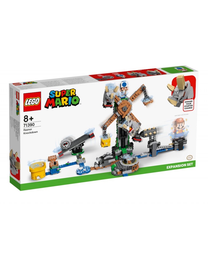 LEGO SUPER MARIO  ΠΙΣΤΑ ΕΠΕΚΤΑΣΗΣ ΚΑΤΕΔΑΦΙΣΗ ΤΟΥ REZNOR (71390)