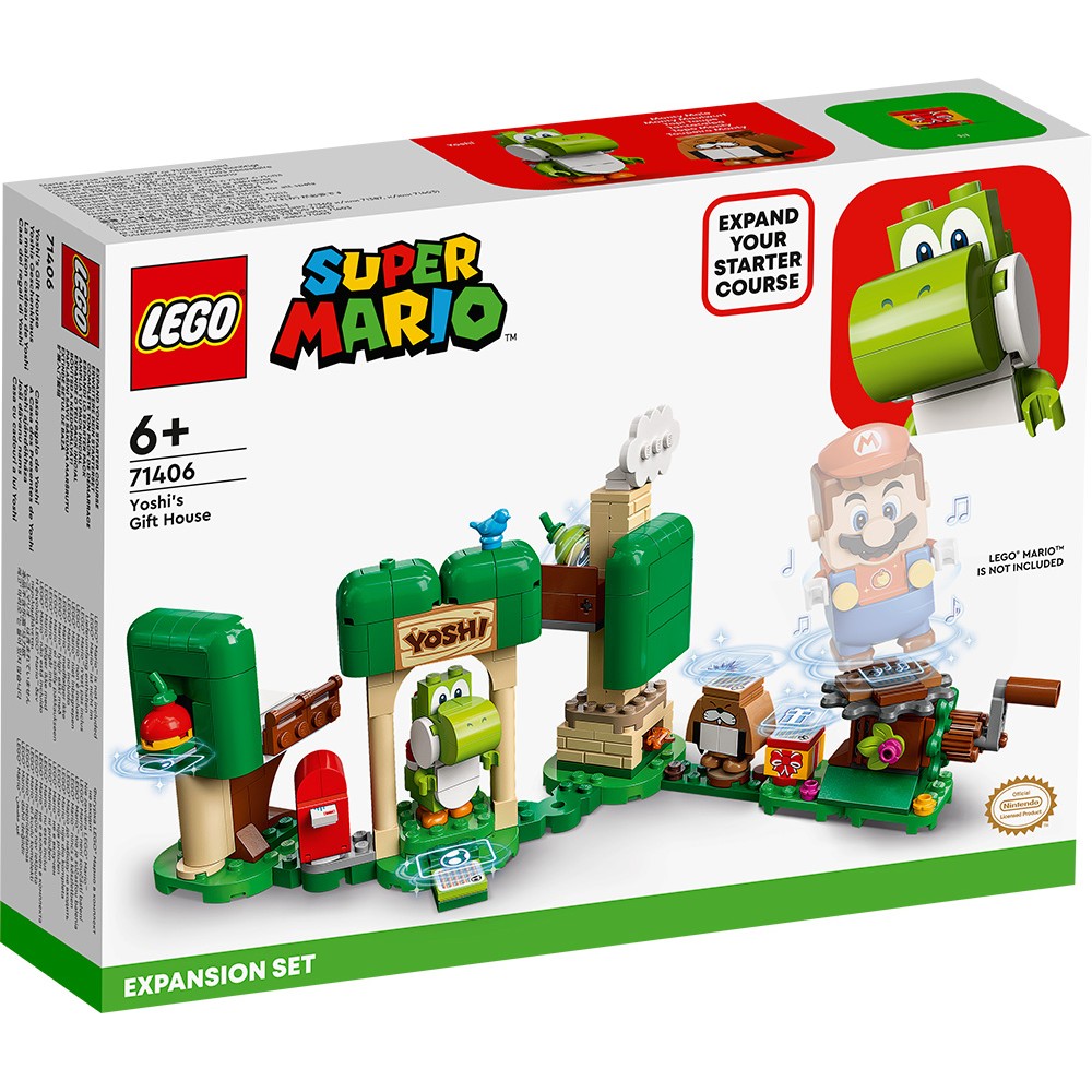 LEGO SUPER MARIO ΠΙΣΤΑ ΕΠΕΚΤΑΣΗΣ ΣΠΙΤΙ ΔΩΡΟΥ ΤΟΥ YOSHI (71406)