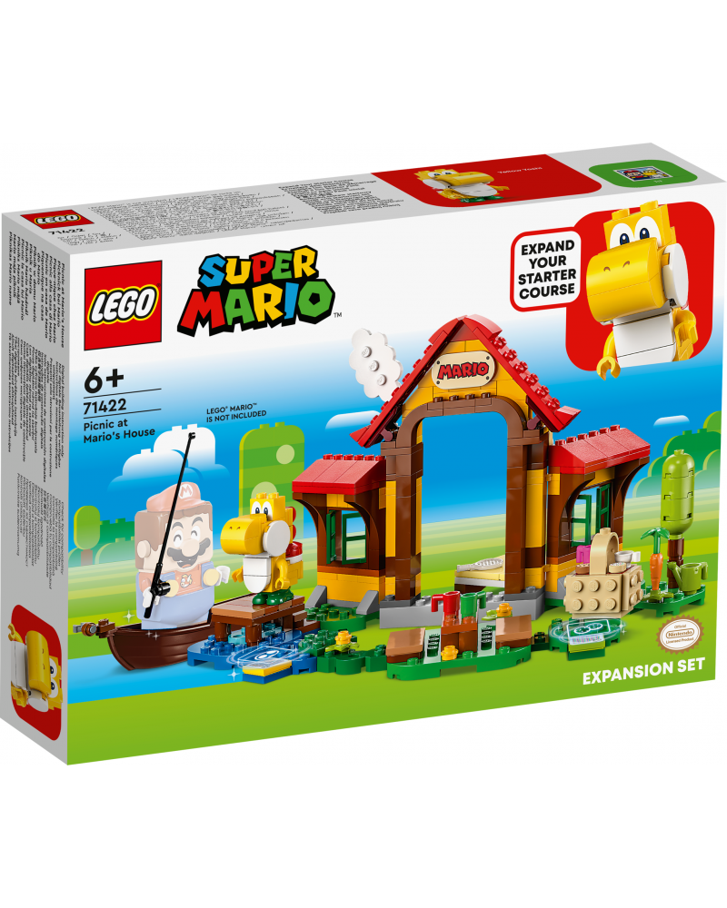 LEGO SUPER MARIO ΠΙΣΤΑ ΕΠΕΚΤΑΣΗΣ ΠΙΚΝΊΚ ΣΤΟ ΣΠΙΤΙ ΤΟΥ MARIO  (71422)