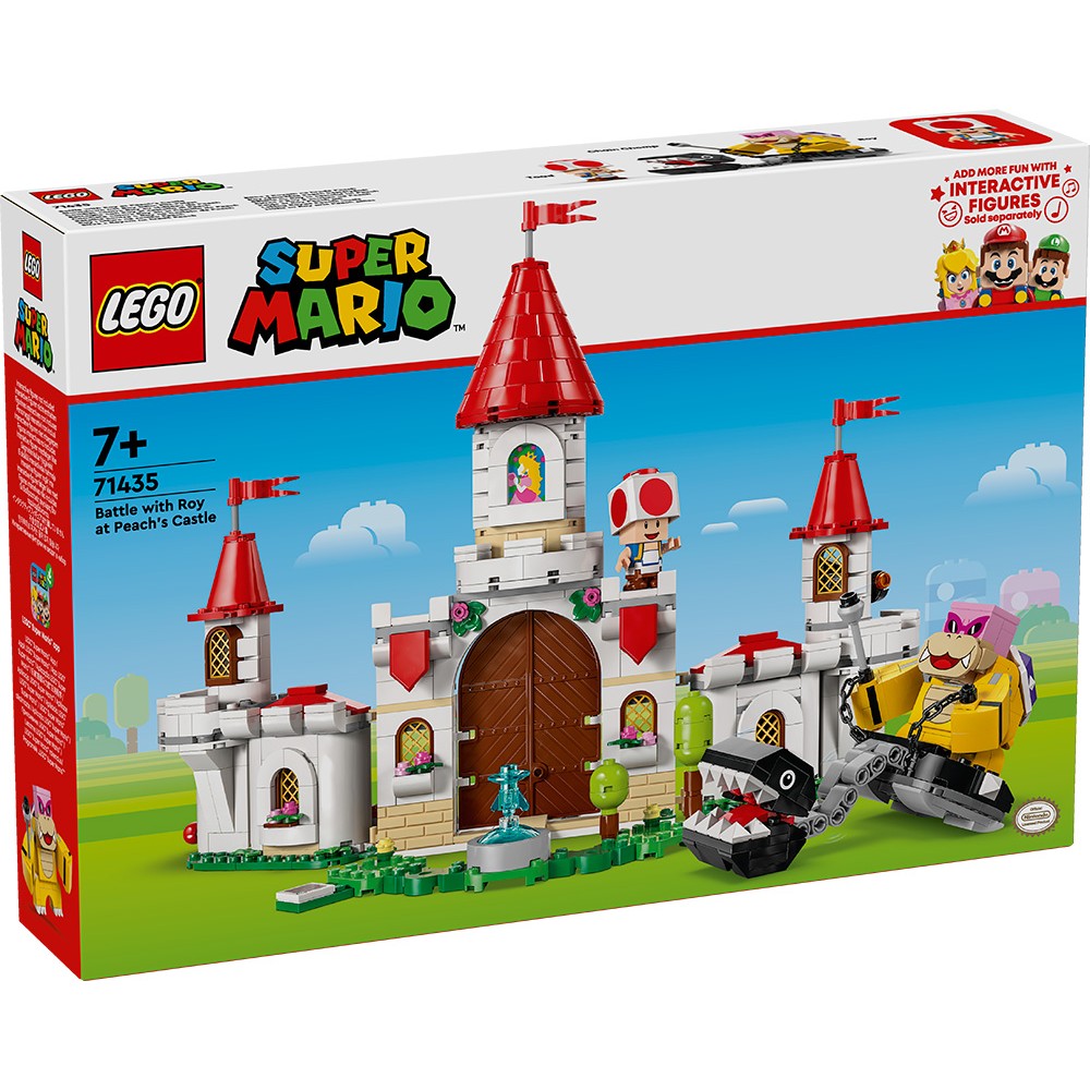 LEGO SUPER MARIO ΜΑΧΗ ΜΕ ΤΟΝ ROY ΣΤΟ ΚΑΣΤΡΟ ΤΗΣ PEACH (71435)