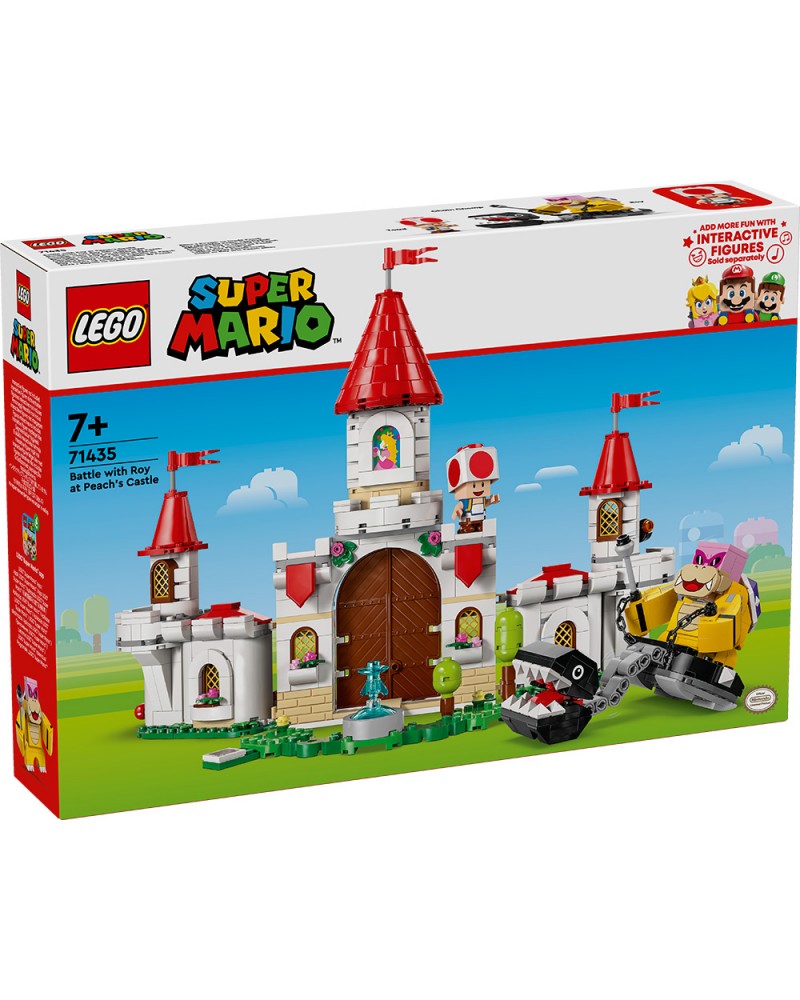 LEGO SUPER MARIO ΜΑΧΗ ΜΕ ΤΟΝ ROY ΣΤΟ ΚΑΣΤΡΟ ΤΗΣ PEACH (71435)