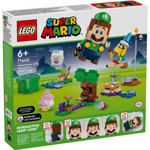 LEGO SUPER MARIO ΠΕΡΙΠΕΤΕΙΕΣ ΜΕ ΤΟΝ ΔΙΑΔΡΑΣΤΙΚΟ LEGO LUIGI (71440)