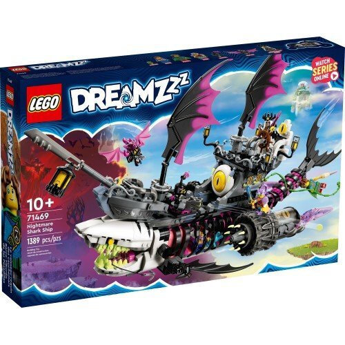 LEGO DREAMZZZ ΤΡΟΜΑΚΤΙΚΟ ΠΛΟΙΟ-ΚΑΡΧΑΡΙΑ (71469)