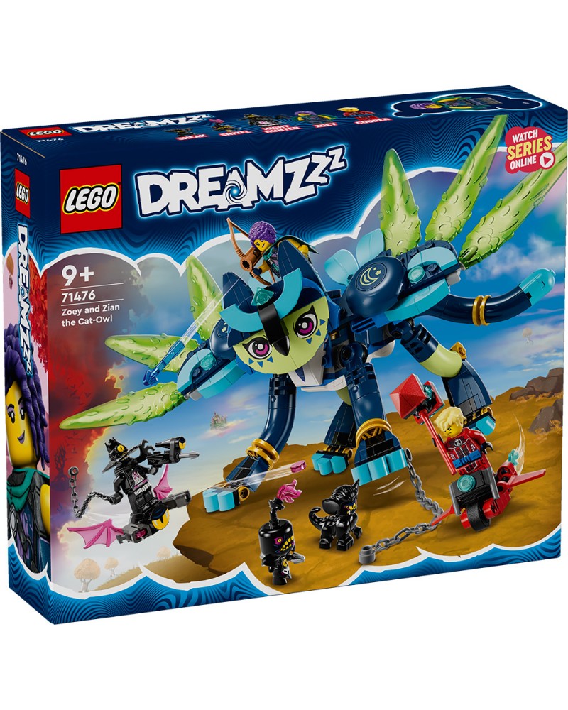 LEGO DREAMZZZ ΖΟΙ ΚΑΙ ΖΑΙΟΝ Η ΓΑΤΟΚΟΥΚΟΥΒΑΓΙΑ #71476)
