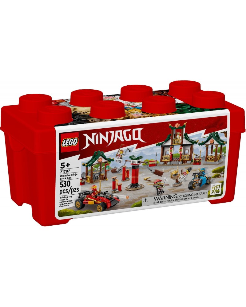 LEGO NINJAGO ΔΗΜΙΟΥΡΓΙΚΟ ΚΟΥΤΙ ΝΙΝΤΖΑ ΜΕ ΤΟΥΒΛΑΚΙΑ (71787)