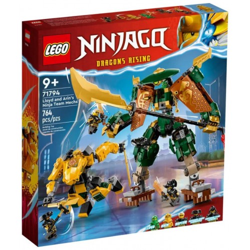 LEGO NINJAGO LLOYD AND ARIN’S NINJA TEAM MECHS (71794)