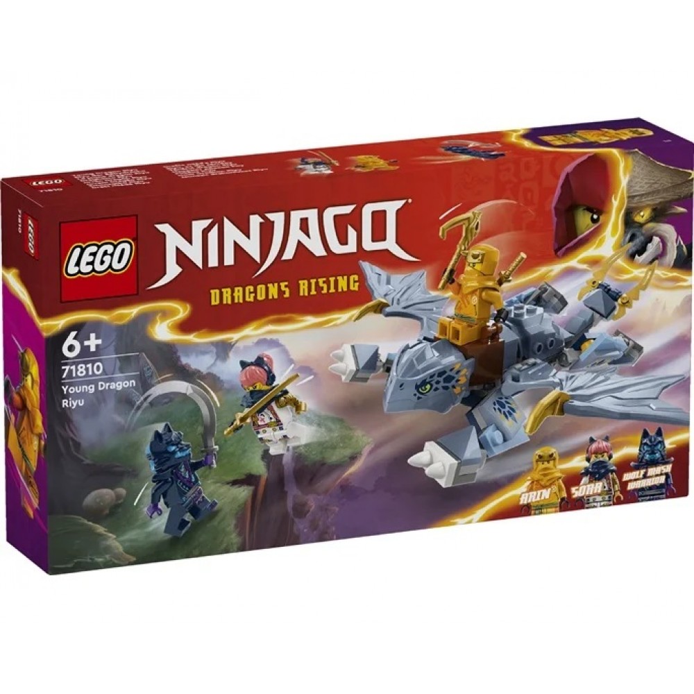 LEGO NINJAGO DRAGONS RISING ΝΕΑΡΟΣ ΝΙΝΤΖΑ ΔΡΑΚΟΣ ΡΙΓΙΟΥ (71810)