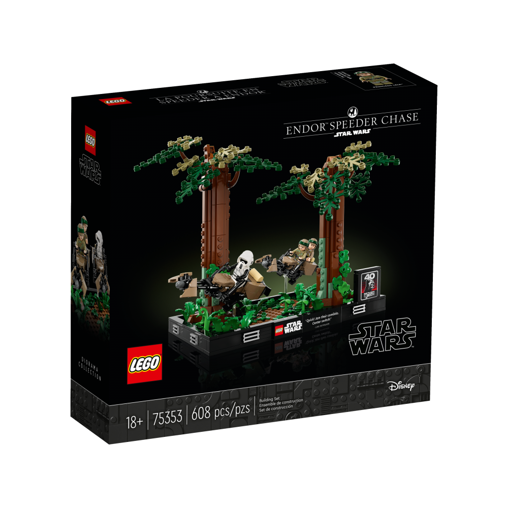 LEGO DISNEY STAR WARS ΑΝΙΧΝΕΥΤΗ ΣΤΟ ΔΑΣΩΜΕΝΟ ΦΕΓΓΑΡΙ ΤΟΥ ΕΝΤΟΡ (75353)