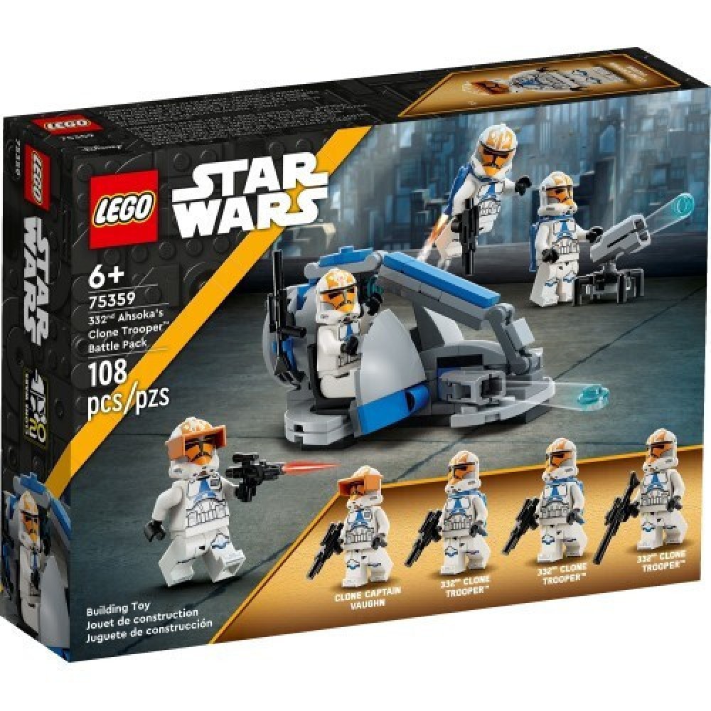 LEGO STAR WARS  332ND AHSOKA'S CLONE TROOPER BATTLE PACK (75359)