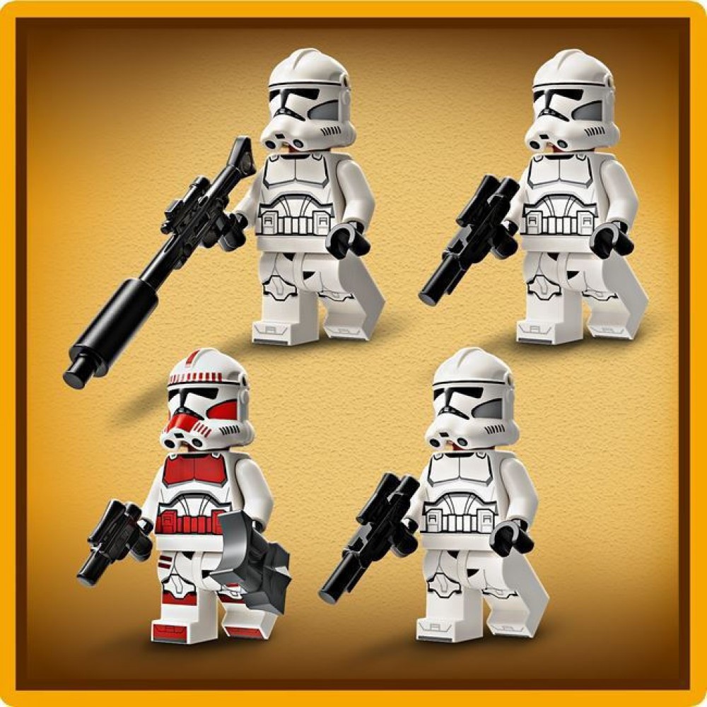 LEGO STAR WARS ΠΑΚΕΤΟ ΜΑΧΗΣ ΜΕ ΣΤΡΑΤΙΩΤΕΣ ΚΛΩΝΟΥΣ & ΑΝΔΡΟΕΙΔΗ ΜΑΧΗΣ (75372)