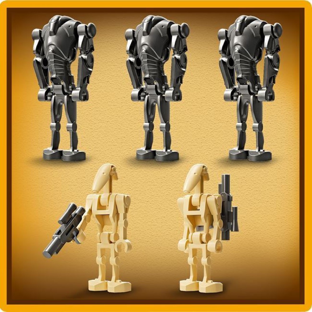 LEGO STAR WARS ΠΑΚΕΤΟ ΜΑΧΗΣ ΜΕ ΣΤΡΑΤΙΩΤΕΣ ΚΛΩΝΟΥΣ & ΑΝΔΡΟΕΙΔΗ ΜΑΧΗΣ (75372)