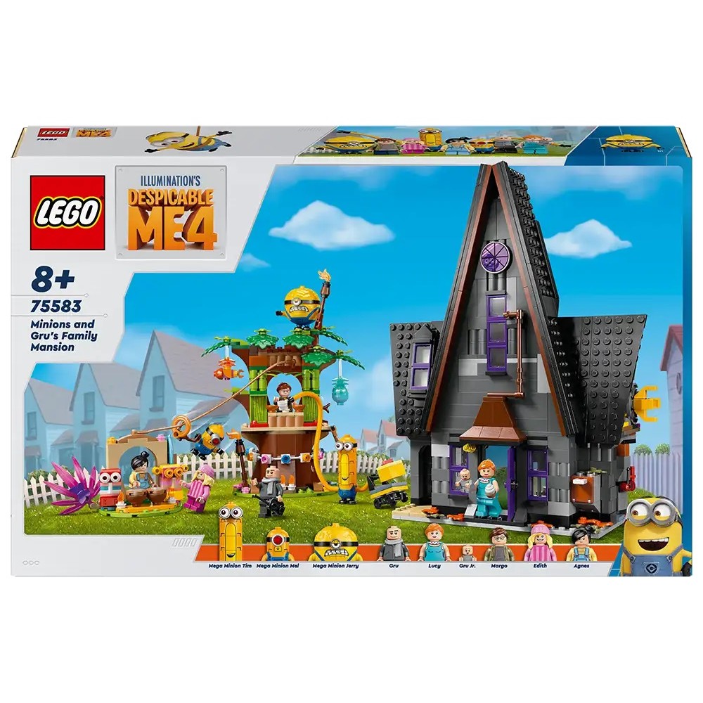 LEGO DESPICABLE ME: 4 MINIONS ΚΑΙ Η ΟΙΚΟΓΕΝΕΙΑΚΗ ΕΠΑΥΛΗ ΤΟΥ ΓΚΡΟΥ (75583)