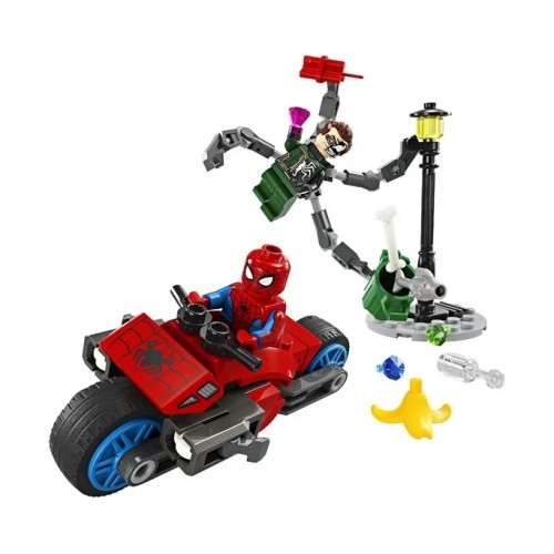 LEGO MARVEL ΚΑΤΑΔΙΩΞΗ ΜΕ ΜΟΤΟΣΙΚΛΕΤΑ: ΣΠΑΙΝΤΕΡ-ΜΑΝ ΕΝΑΝΤΙΟΝ ΝΤΟΚ ΟΚ (76275)