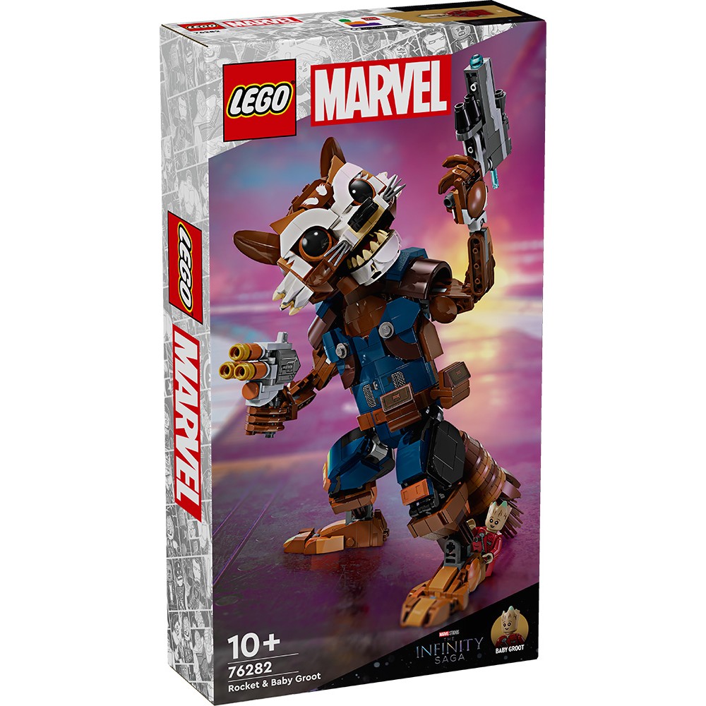 LEGO MARVEL ΡΟΚΕΤ & ΜΩΡΟ ΓΚΡΟΥΤ (76282)