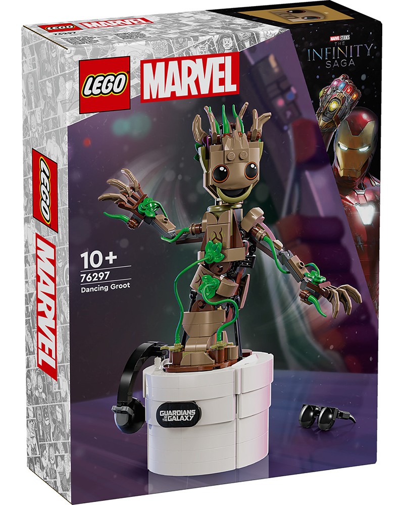  LEGO MARVEL ΓΚΡΟΥΤ ΠΟΥ ΧΟΡΕΥΕΙ (76297)