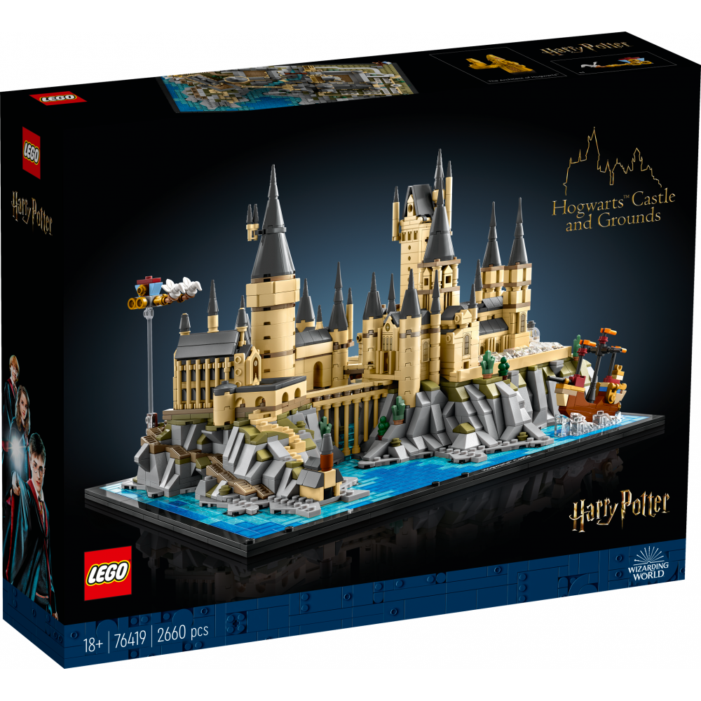 LEGO HARRY POTTER ΤΟ ΚΑΣΤΡΟΥ ΤΟΥ ΧΟΓΚΟΥΑΡΤΣ ΚΑΙ Ο ΠΕΡΙΒΆΛΛΟΝΤΑΣ ΧΩΡΟΣ (76419)