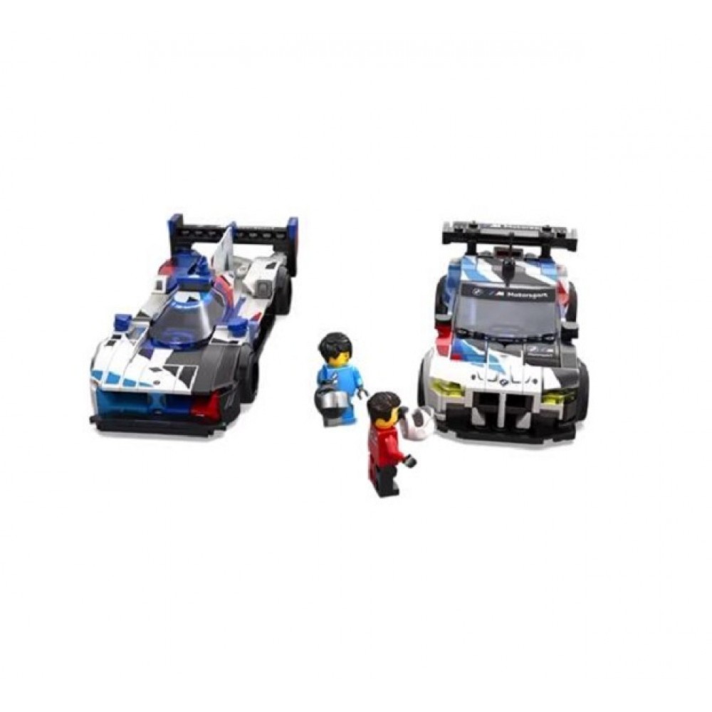 LEGO SPEED CHAMPIONS BMW M4 GT3 & BMW M HYBRID V8 RACE CARS (76922)