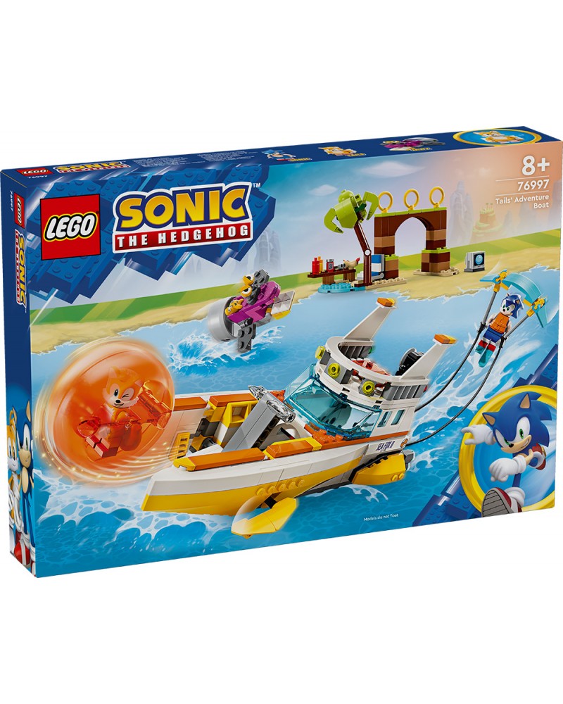  LEGO SONIC THE HEDGEHOG ΣΚΑΦΟΣ ΠΕΡΙΠΕΤΕΙΑΣ ΤΟΥ TAILS (76997)