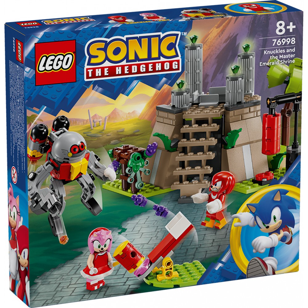  LEGO SONIC THE HEDGEHOG Ο KNUCKLES ΚΑΙ Ο ΒΩΜΟΣ ΤΟΥ MASTER EMERALD (76998)