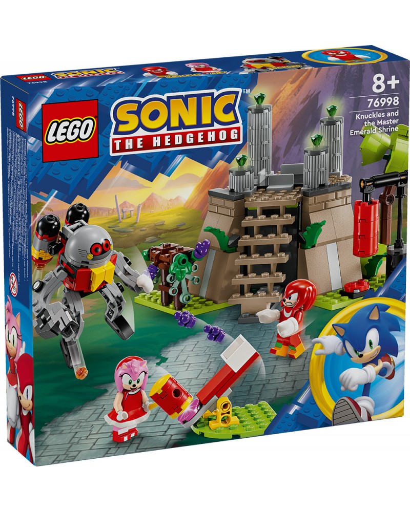  LEGO SONIC THE HEDGEHOG Ο KNUCKLES ΚΑΙ Ο ΒΩΜΟΣ ΤΟΥ MASTER EMERALD (76998)