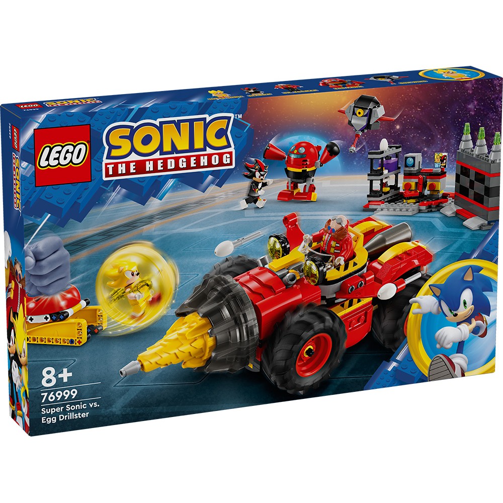  LEGO SONIC THE HEDGEHOG SUPER SONIC ΕΝΑΝΤΙΟΝ EGG DRILLSTER (76999)