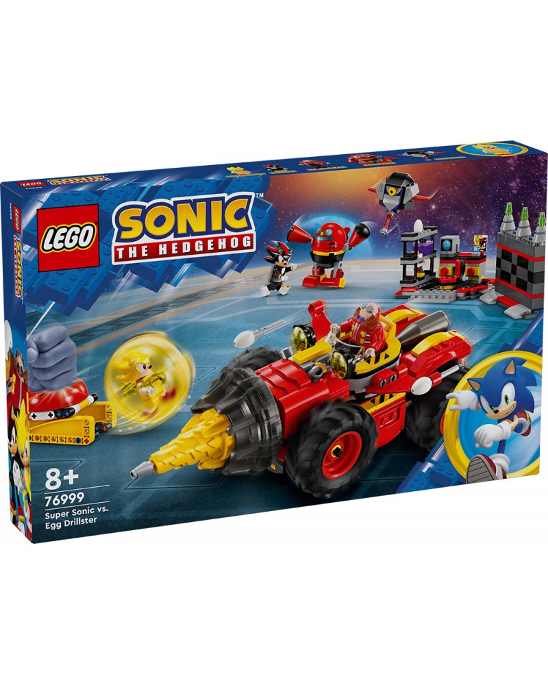  LEGO SONIC THE HEDGEHOG SUPER SONIC ΕΝΑΝΤΙΟΝ EGG DRILLSTER (76999)