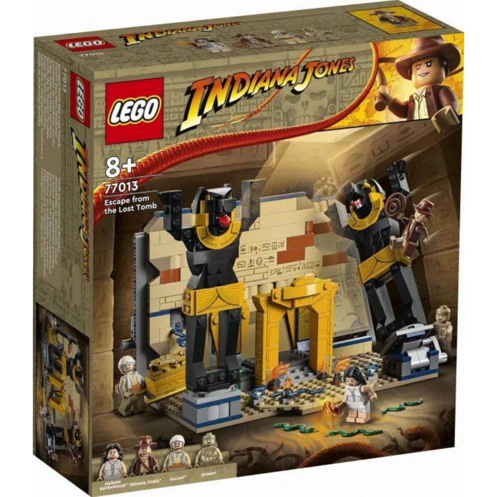 LEGO INDIANA JONES ΑΠΟΔΡΑΣΗ ΑΠΟ ΤΟΝ ΧΑΜΕΝΟ ΤΑΦΟ (77013)