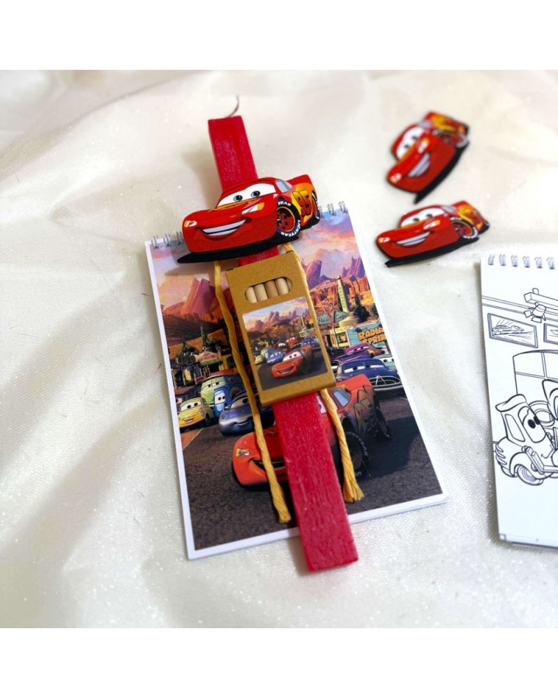 ΛΑΜΠΑΔΑ ΑΡΩΜΑΤΙΚΗ ΜΠΛΟΚ ΖΩΓΡΑΦΙΚΗΣ ΑΥΤΟΚΙΝΗΤΑΚΙ “LIGHTNING MCQUEEN” (812756)