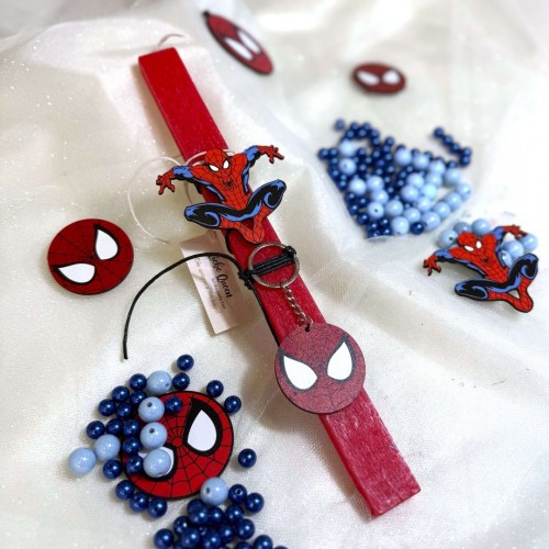 ΛΑΜΠΑΔΑ ΑΡΩΜΑΤΙΚΗ ΜΠΡΕΛΟΚ ΣΟΥΠΕΡΗΡΩΑΣ SPIDERMAN ΚΟΚΚΙΝΟ ΚΕΡΙ (812827)
