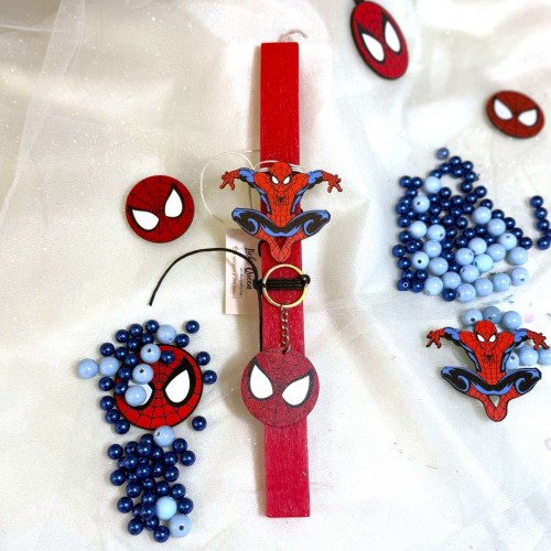 ΛΑΜΠΑΔΑ ΑΡΩΜΑΤΙΚΗ ΜΠΡΕΛΟΚ ΣΟΥΠΕΡΗΡΩΑΣ SPIDERMAN ΚΟΚΚΙΝΟ ΚΕΡΙ (812827)
