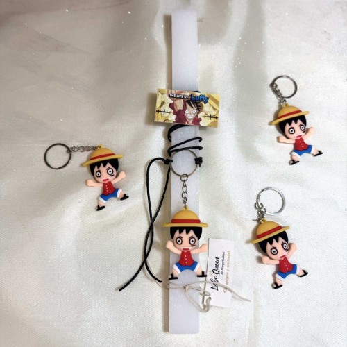 ΛΑΜΠΑΔΑ ΑΡΩΜΑΤΙΚΗ ΜΠΡΕΛΟΚ ONE PIECE MONKEY D. LUFFY (812930)