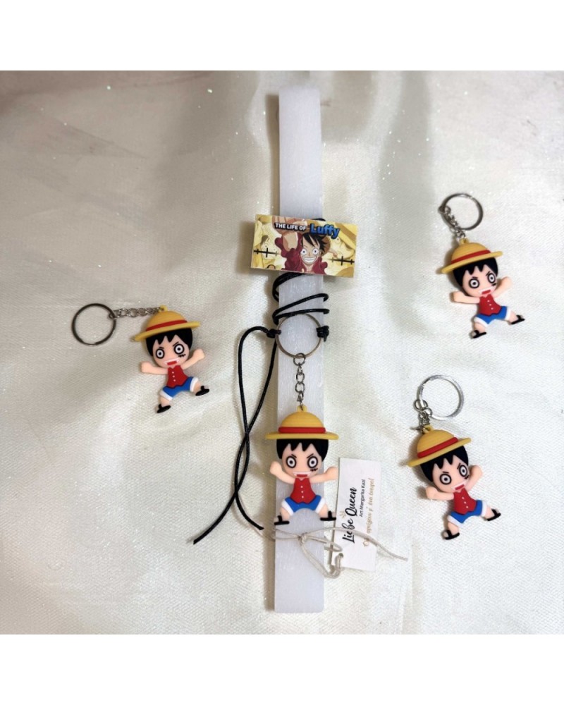 ΛΑΜΠΑΔΑ ΑΡΩΜΑΤΙΚΗ ΜΠΡΕΛΟΚ ONE PIECE MONKEY D. LUFFY (812930)