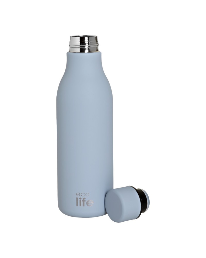 ΜΕΤΑΛΛΙΚΟ ΜΠΟΥΚΑΛΙ ΘΕΡΜΟΣ 550ML POWDER BLUE (33-BO-2356)