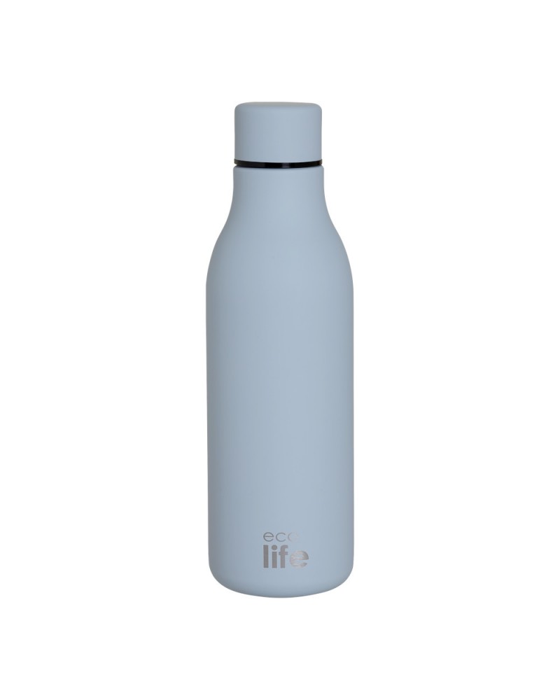 ΜΕΤΑΛΛΙΚΟ ΜΠΟΥΚΑΛΙ ΘΕΡΜΟΣ 550ML POWDER BLUE (33-BO-2356)