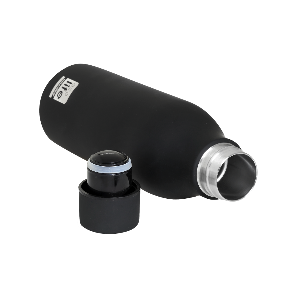 ΜΕΤΑΛΛΙΚΟ ΜΠΟΥΚΑΛΙ ΘΕΡΜΟΣ 550ML IRON GREY (33-BO-2357)