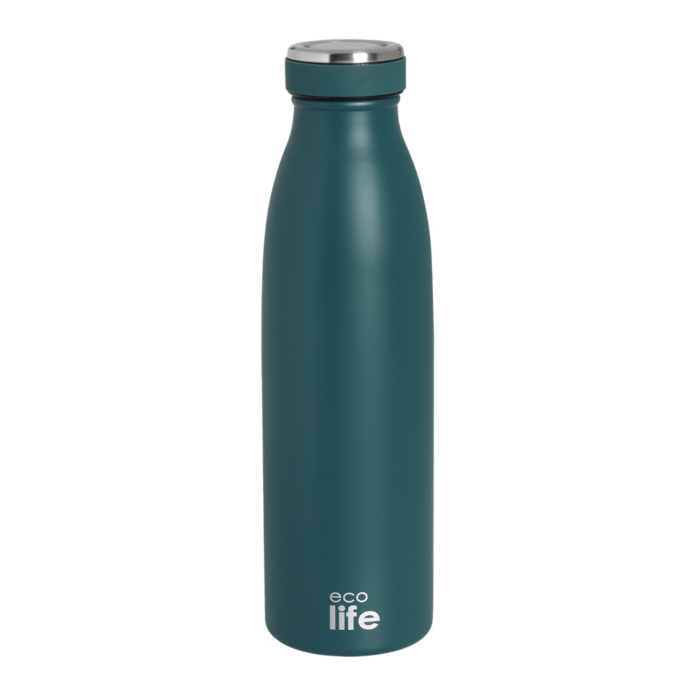 ΜΕΤΑΛΛΙΚΟ ΜΠΟΥΚΑΛΙ THERMOS 500ML BLUE SLIM (33-BO-3037)