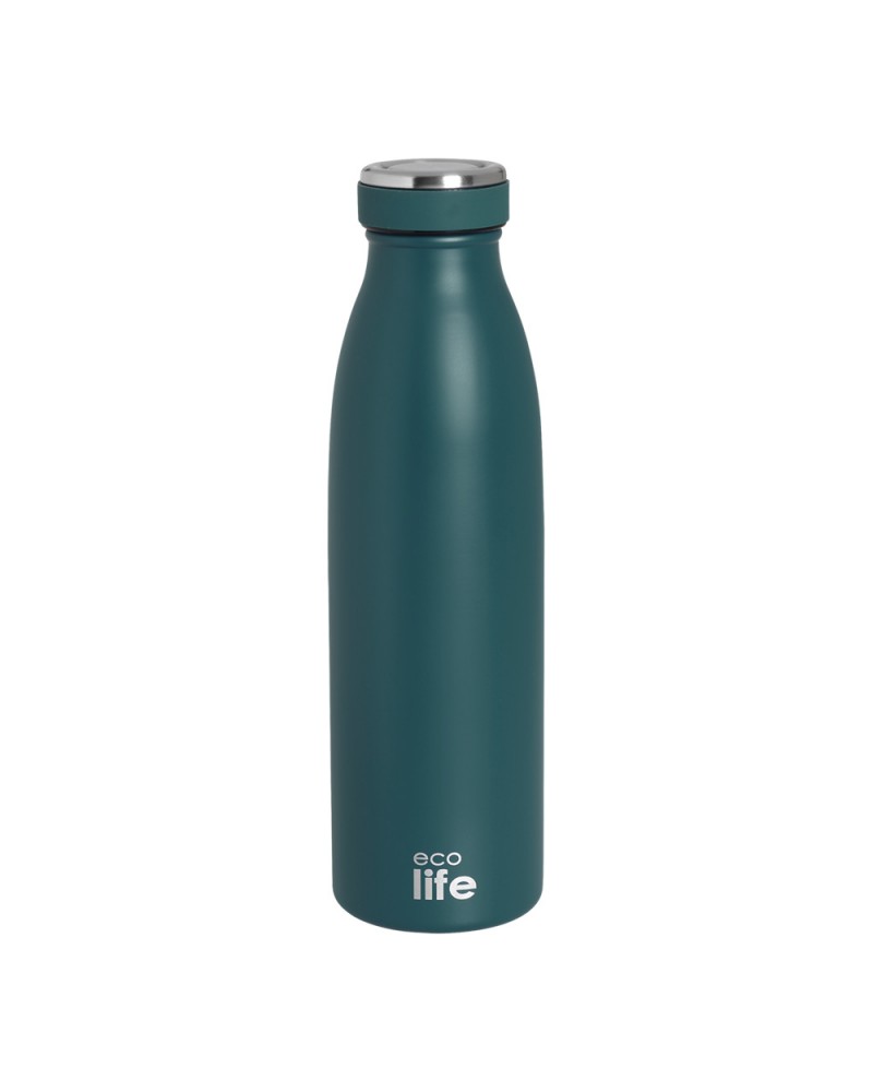 ΜΕΤΑΛΛΙΚΟ ΜΠΟΥΚΑΛΙ THERMOS 500ML BLUE SLIM (33-BO-3037)