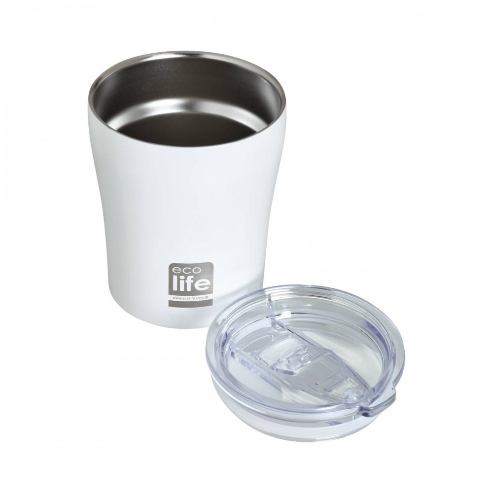 ΠΟΤΗΡΙ ΘΕΡΜΟΣ ΜΕ ΔΙΑΦΑΝΕΣ ΚΑΠΑΚΙ ΑΣΠΡΟ 300ML (33-BO-4115)